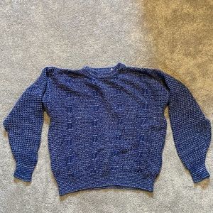 Blue vintage sweater